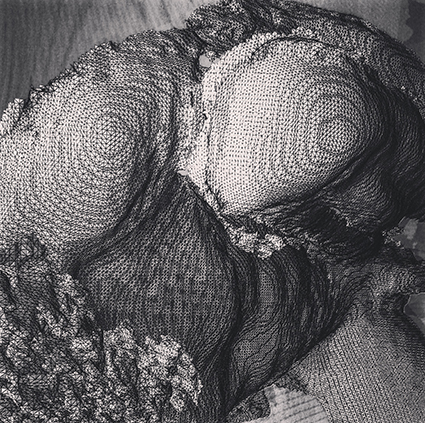 Interrupted 3D scan by artist Paul Coombs